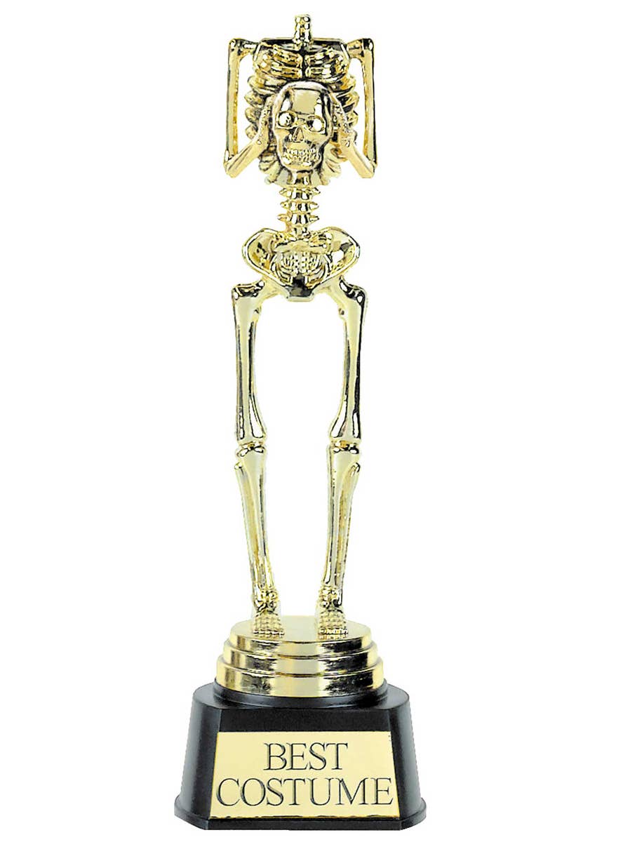 Image of Best Costume Golden Skeleton Trophy
