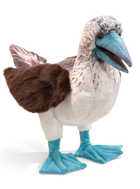 Blue Footed Booby Bird Hand Puppet - Main Image