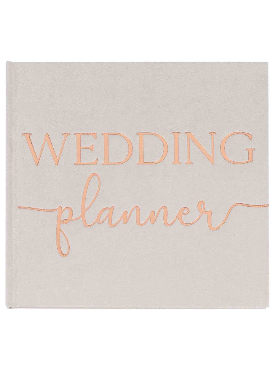 Botanical Wedding 48 Page Rose Gold Wedding Planner