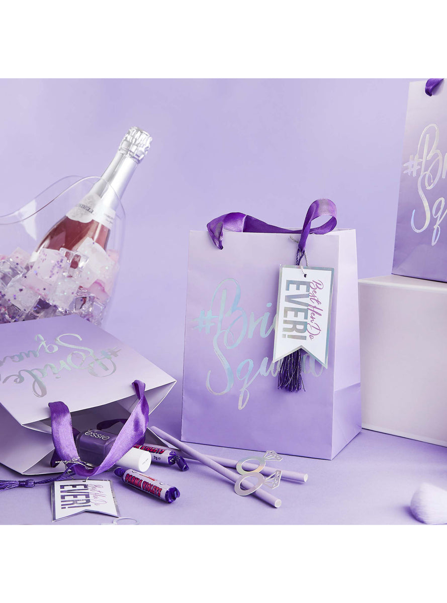 Bride Squad 5 Pack Hens Night Party Favour Bags — Lifestyle Image 2