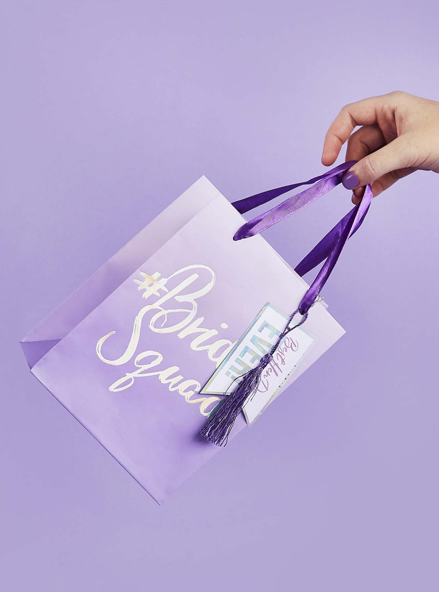 Bride Squad 5 Pack Hens Night Party Favour Bags — Lifestyle Image 4