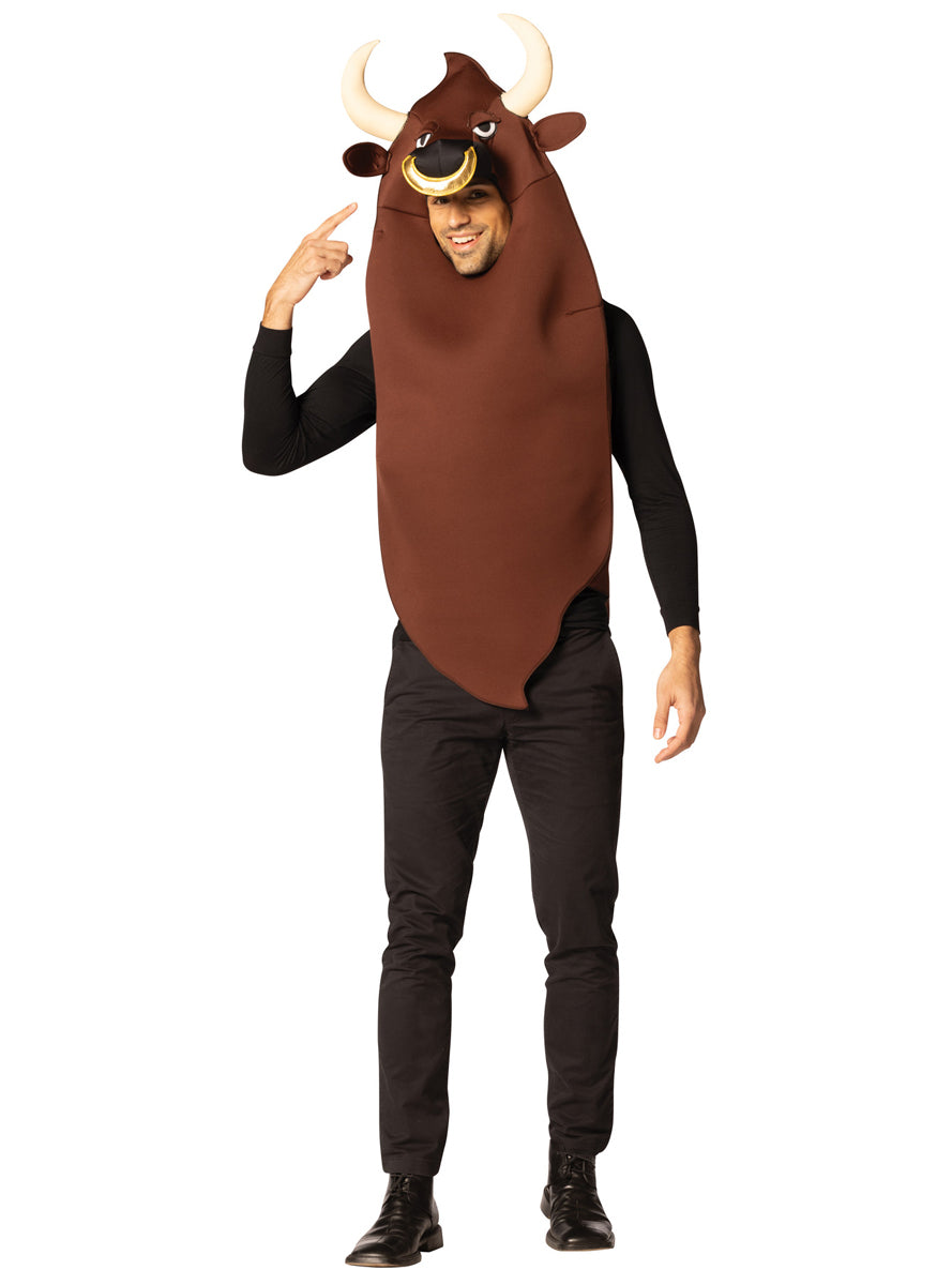 Bull Sh-t Novelty Adults Costume - Alternative Image
