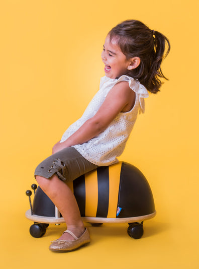 Bumble Bee Large Wheely Bug Ride On For Children - Lifestyle Image 2