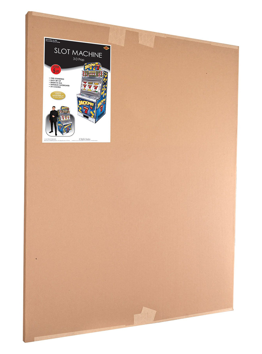Casino Party 152cm 3D Slot Machine Party Prop — Packaging Image