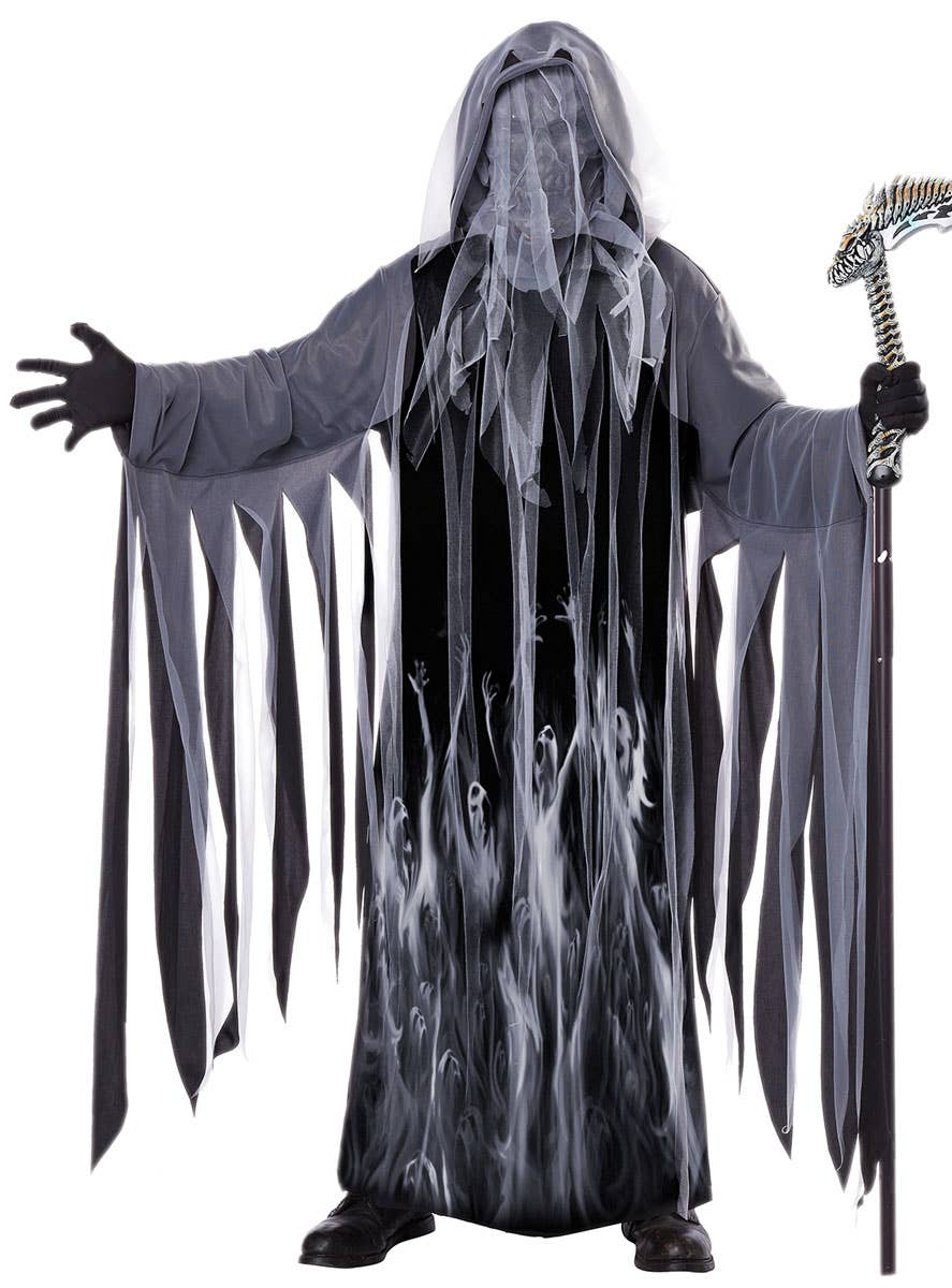 Men's Soul Taker Halloween Costume Front View