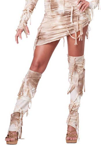 Women's Sexy Mystical Egyptian Mummy Halloween Costume Close Up View 2