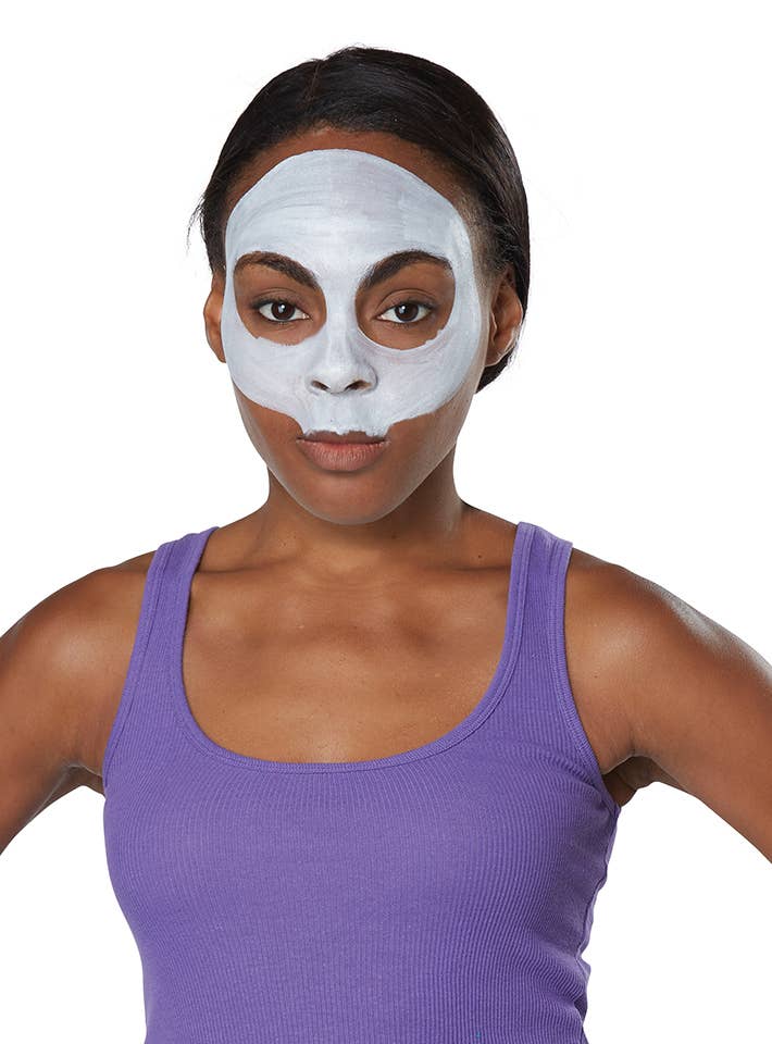 Plus Size Women's Voodoo Magic Halloween Costume - Makeup Tutorial Image 1