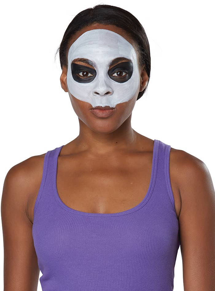 Plus Size Women's Voodoo Magic Halloween Costume - Makeup Tutorial Image 2