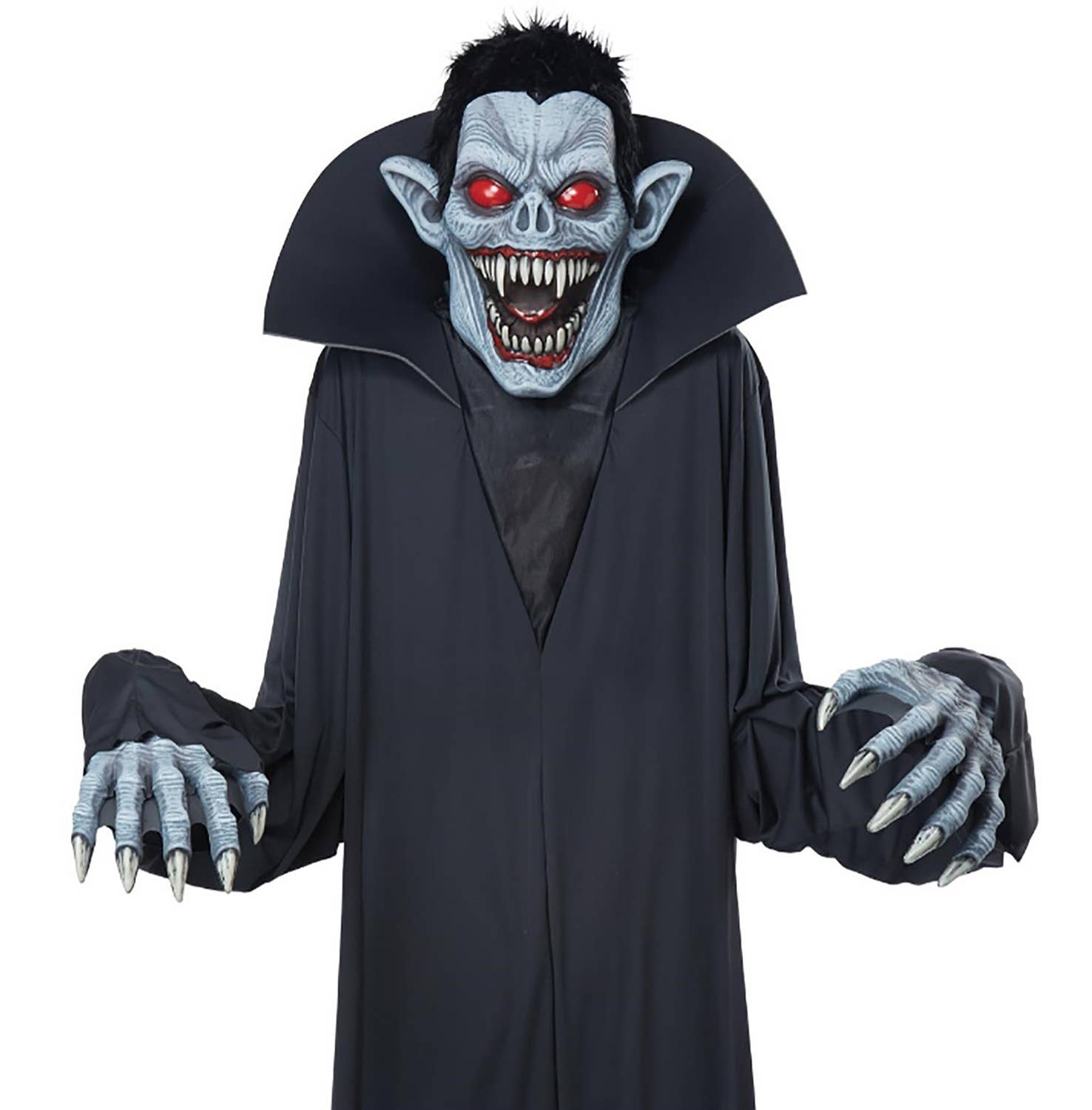 Towering Terror 8ft Adult's Dracula Vampire Haloween Costumes and Decoration View 3