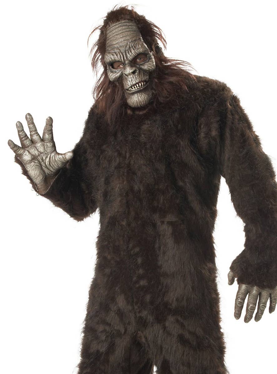 Plus Size Men's Big Foot Halloween Costume Alternate Image