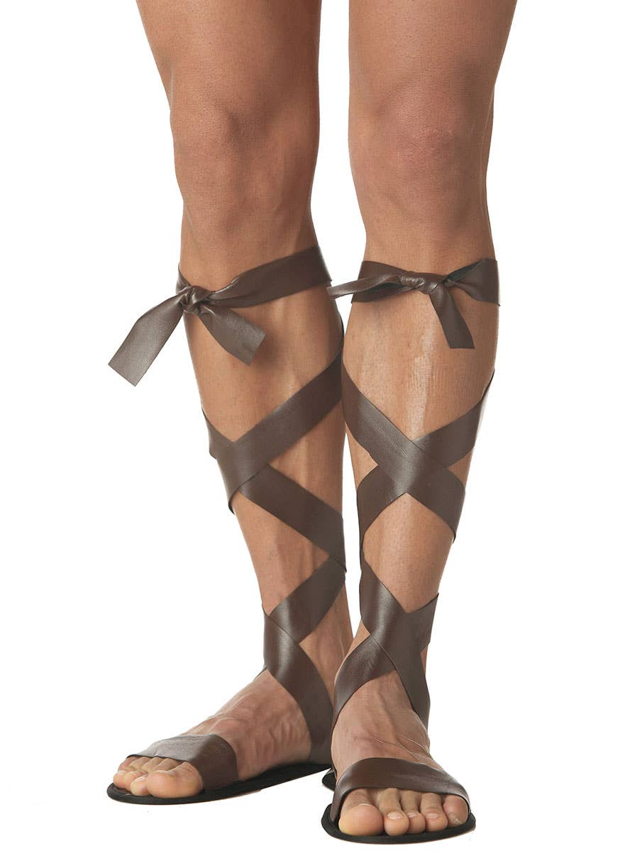 Men's Roman Gladiator Costume Sandals