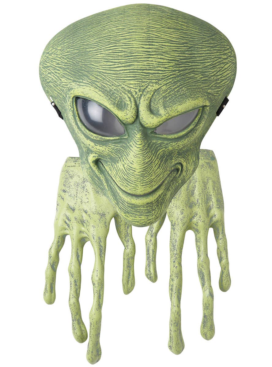 Adults Alien Mask And Hands Accessory Set - Main Image