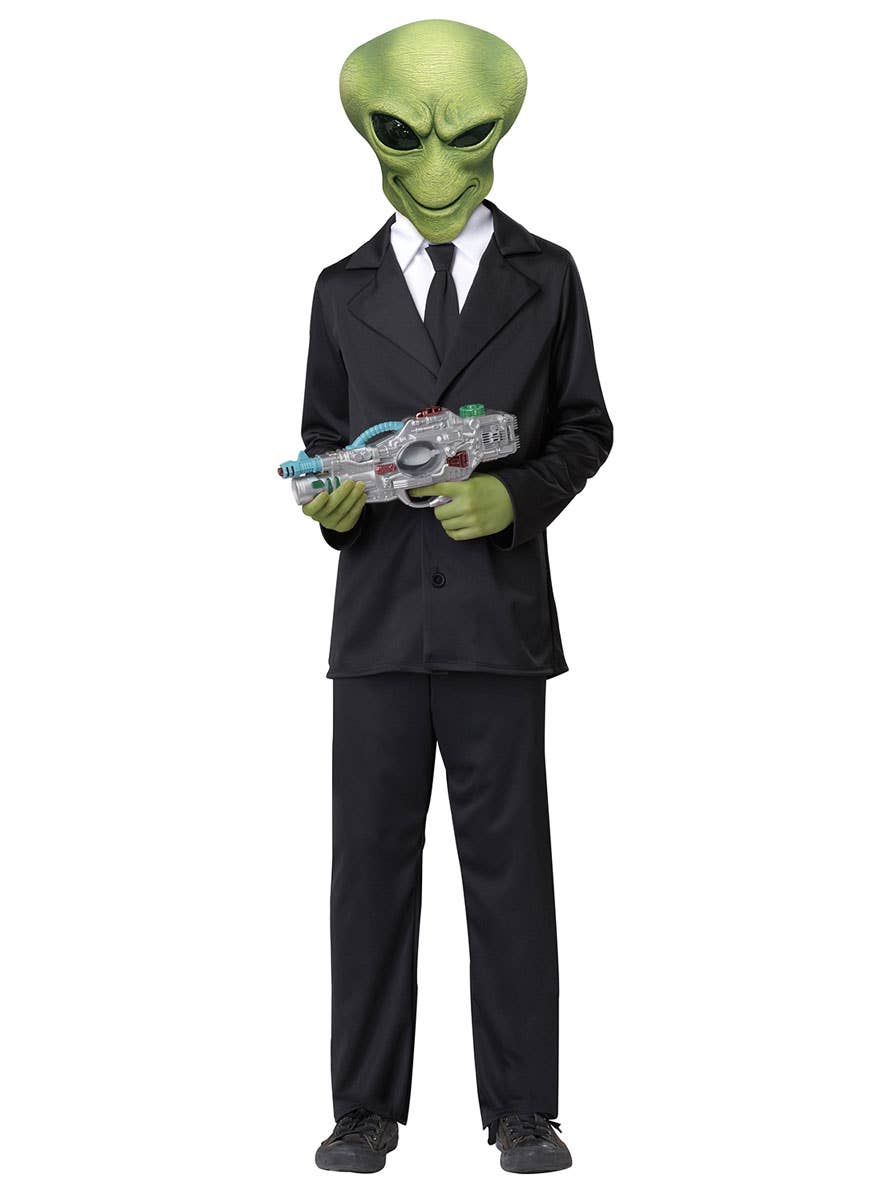Adults Alien Mask And Hands Accessory Set - Main Image