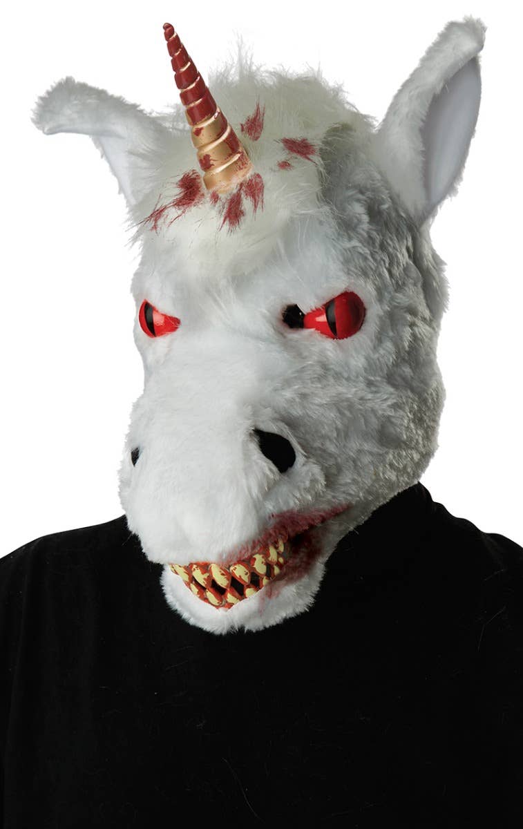 Evil Unicorn Animotion California Costumes Halloween Mask Alternative Image 2