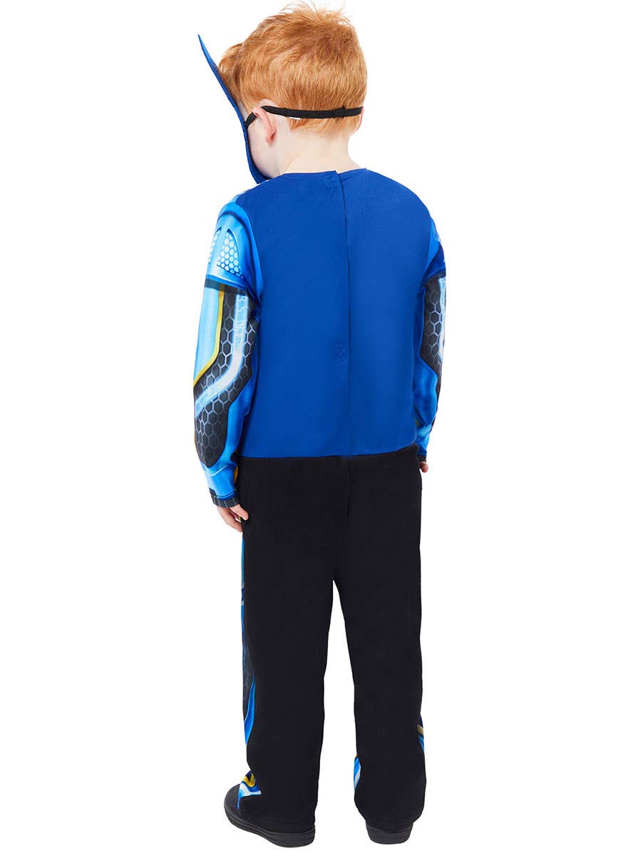 Image of Mighty Paw Patrol Movie Boys Glow In The Dark Chase Costume - Back