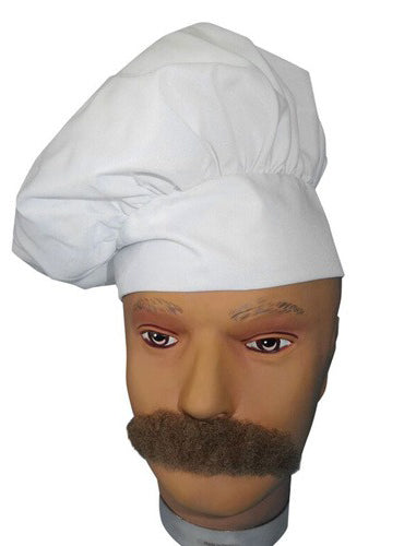 Adults White Chef Costume Hat - alternative image