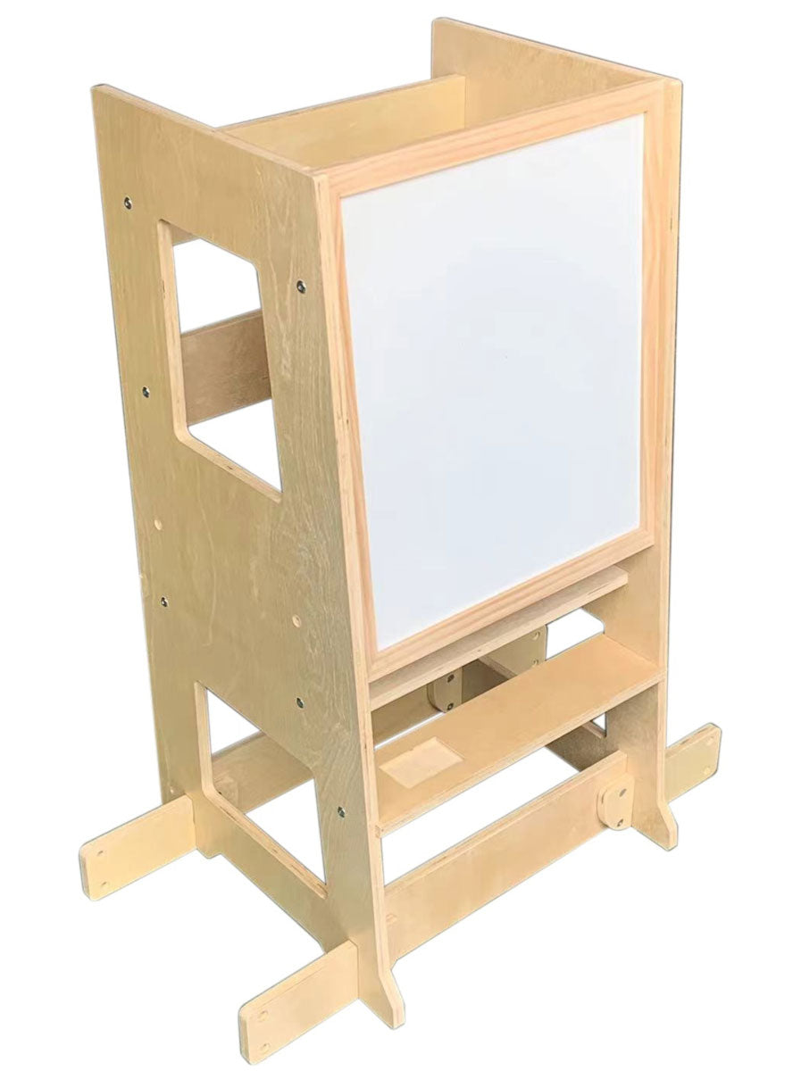 90cm High Wooden Learning Tower for Kids - Alternate Image 2