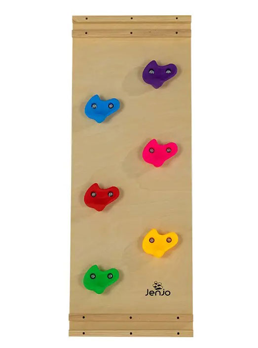 Childrens 120cm Wooden Rock Climbing Frame And Slide - Alternative Image 2