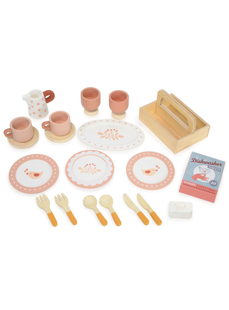 Childrens Pretend Wooden Dishwasher Dresser - Accessory Image