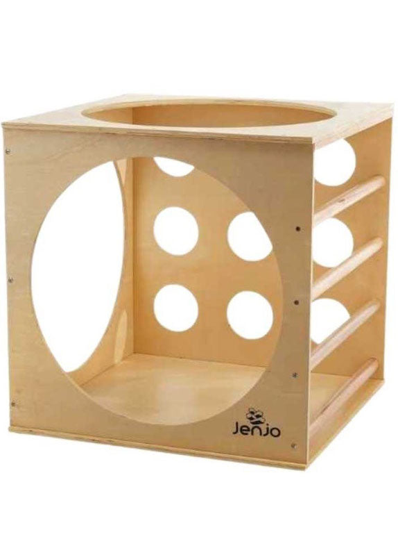 Kids Wooden Play Cube - Alternate Image