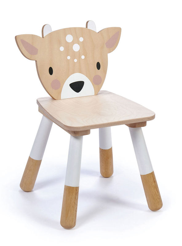 Childrens Wooden Forest Deer Chair - Main Image