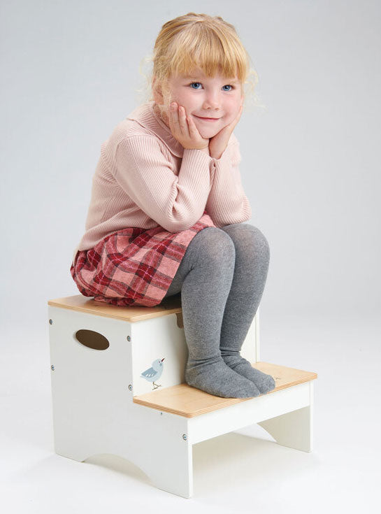 Childrens Wooden Forest Steps - Lifestyle Image 2
