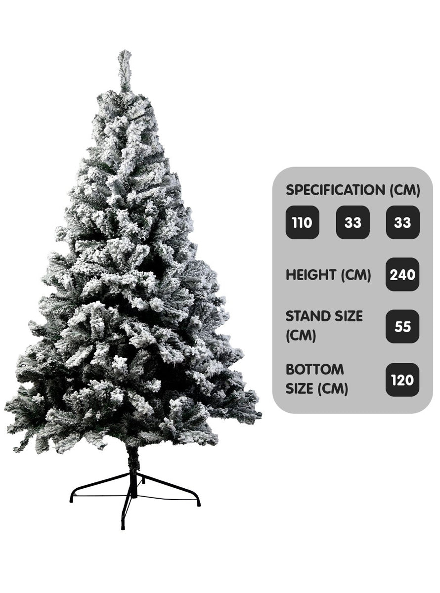 Christabelle 240cm Snow Tipped Christmas Tree - Alternate Image 3