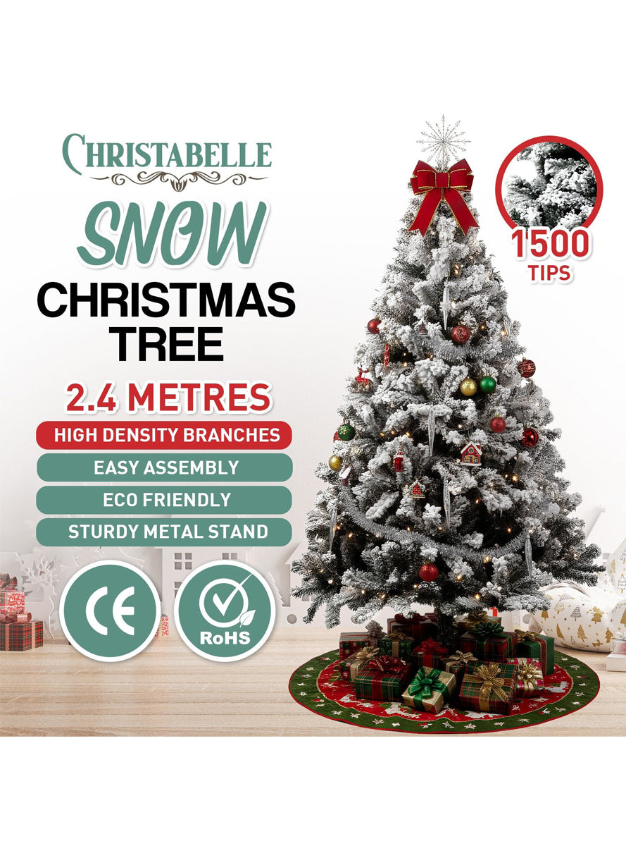 Christabelle 240cm Snow Tipped Christmas Tree - Alternate Image
