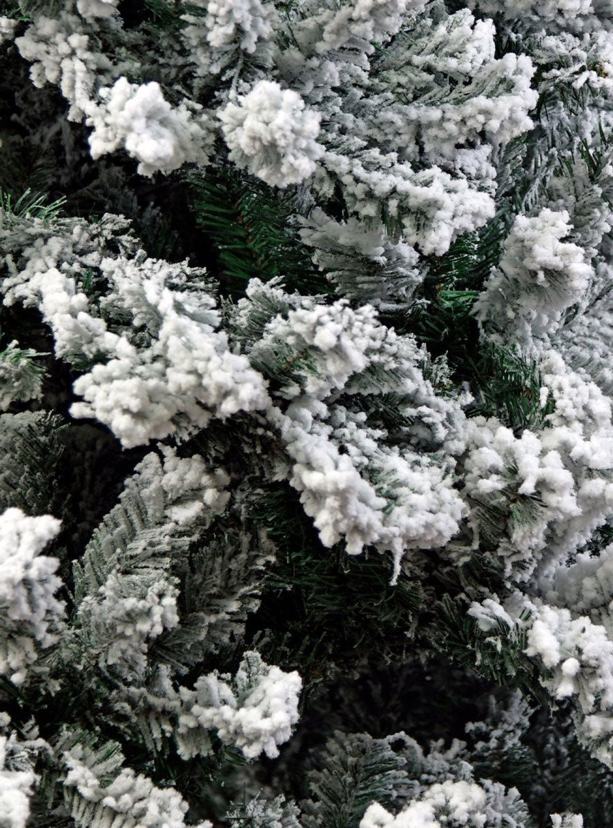 Christabelle Snow Tipped Christmas Tree 210cm Close Image 2