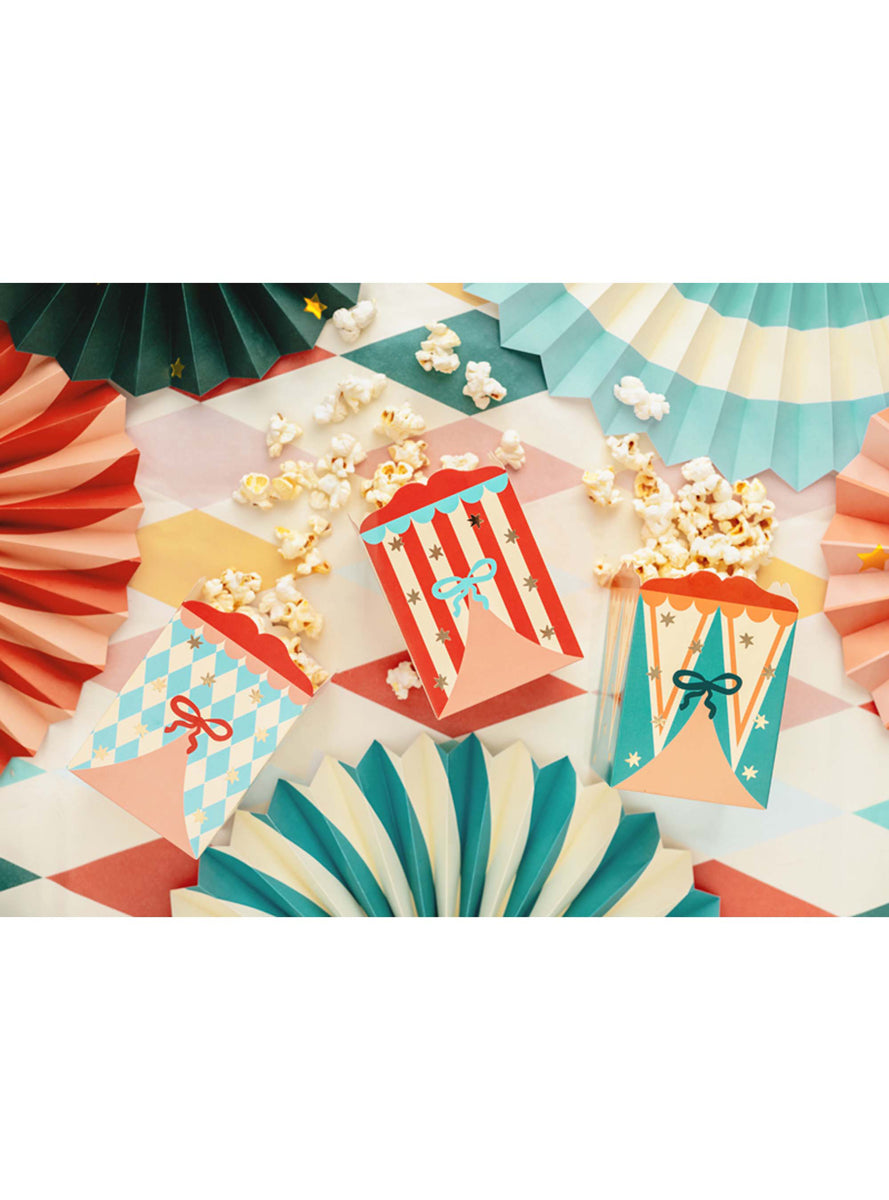 Circus Party 6 Pack 11cm Snack Boxes — Lifestyle Image 1