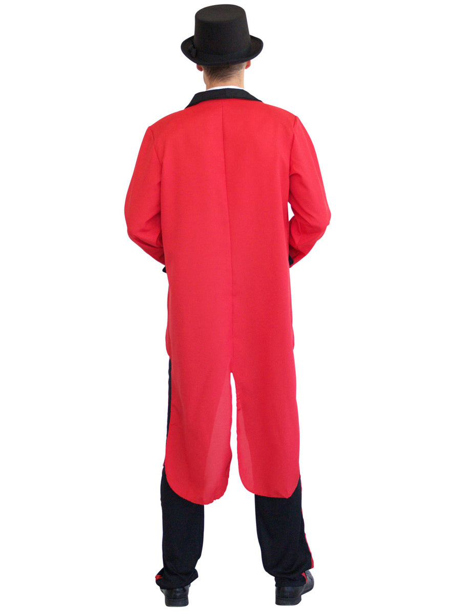 Circus Ringmaster Mens Costume - Back Image