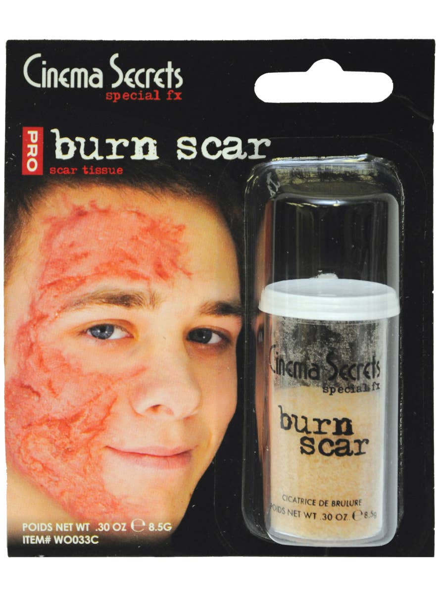 Special FX Burn Scar Costume Makeup by Cinema Secrets