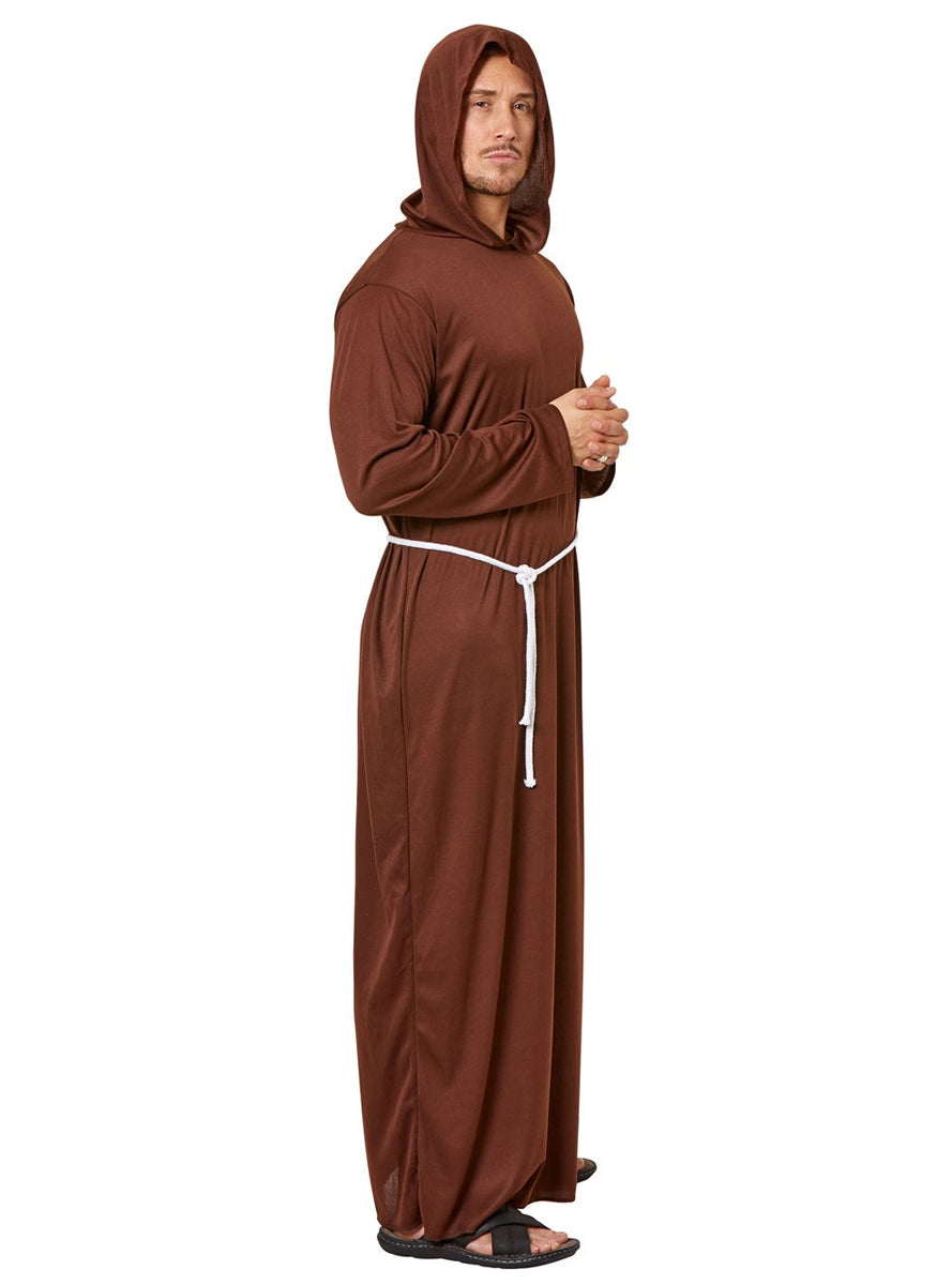 Classic Brown Monk Mens Costume