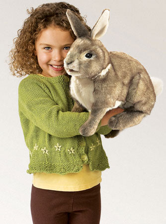 Cottontail Rabbit Hand Puppet - Alternate Image 2