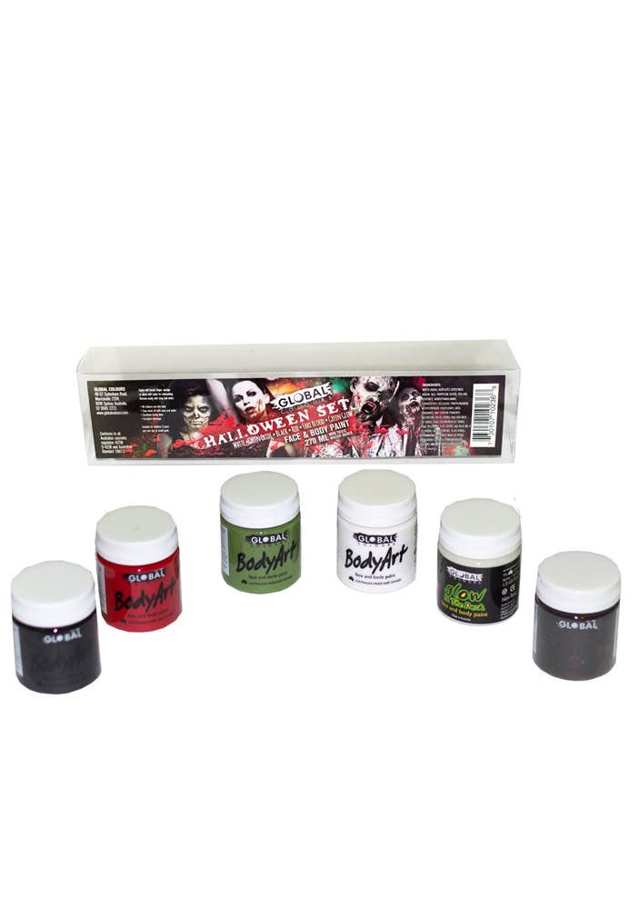 Blood and Face Paint Halloween Makeup Set