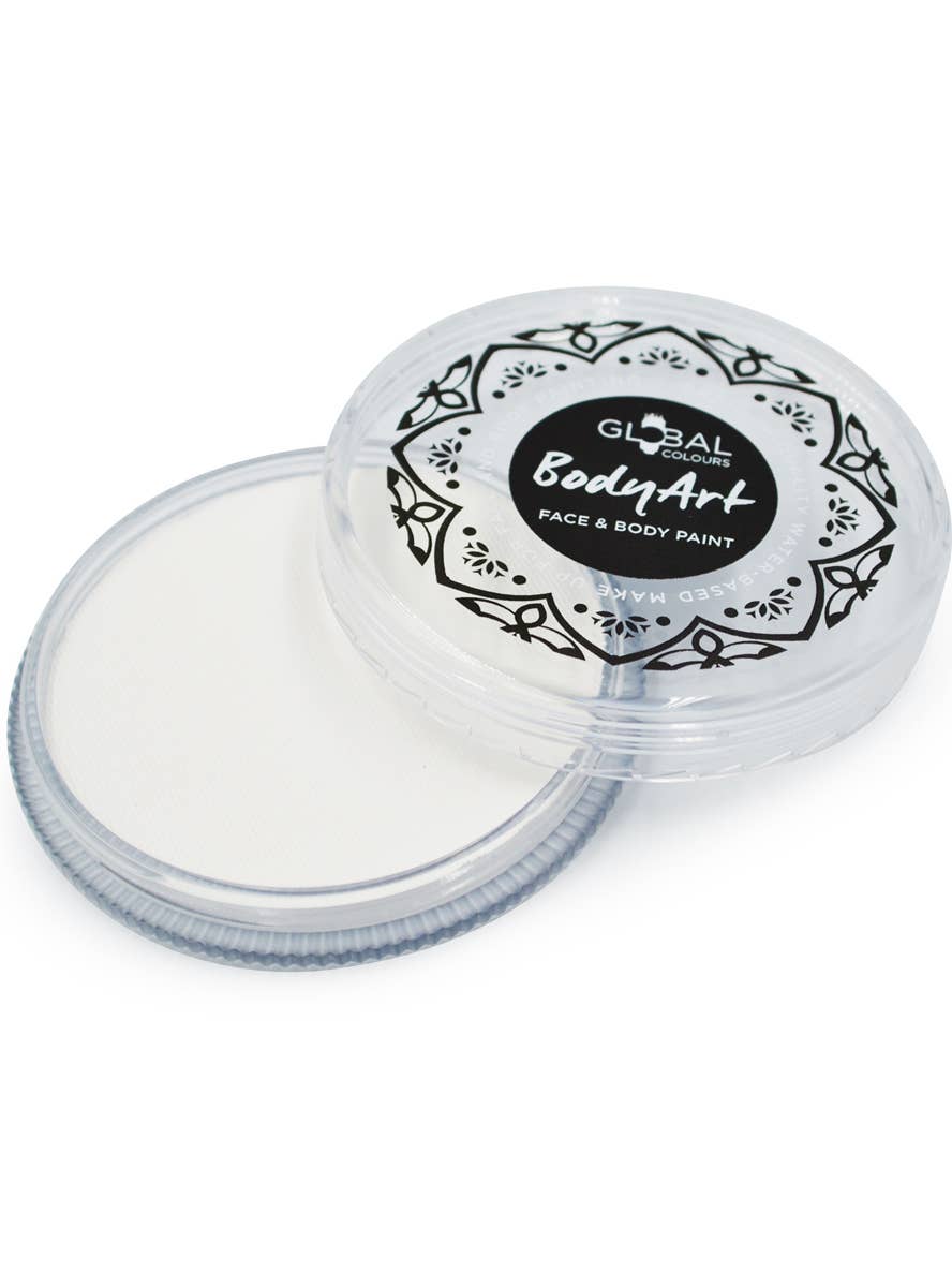 White Water Based Face and Body Cake Makeup - Alternate Image
