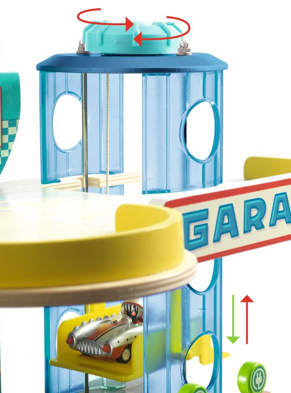 Crazy Motors Garage Toy Set
