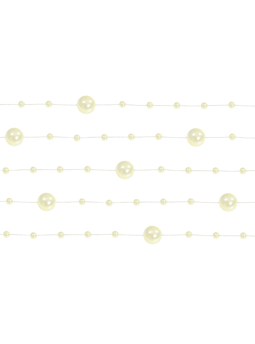 Cream Pearl 130cm Long Garland - Main Image