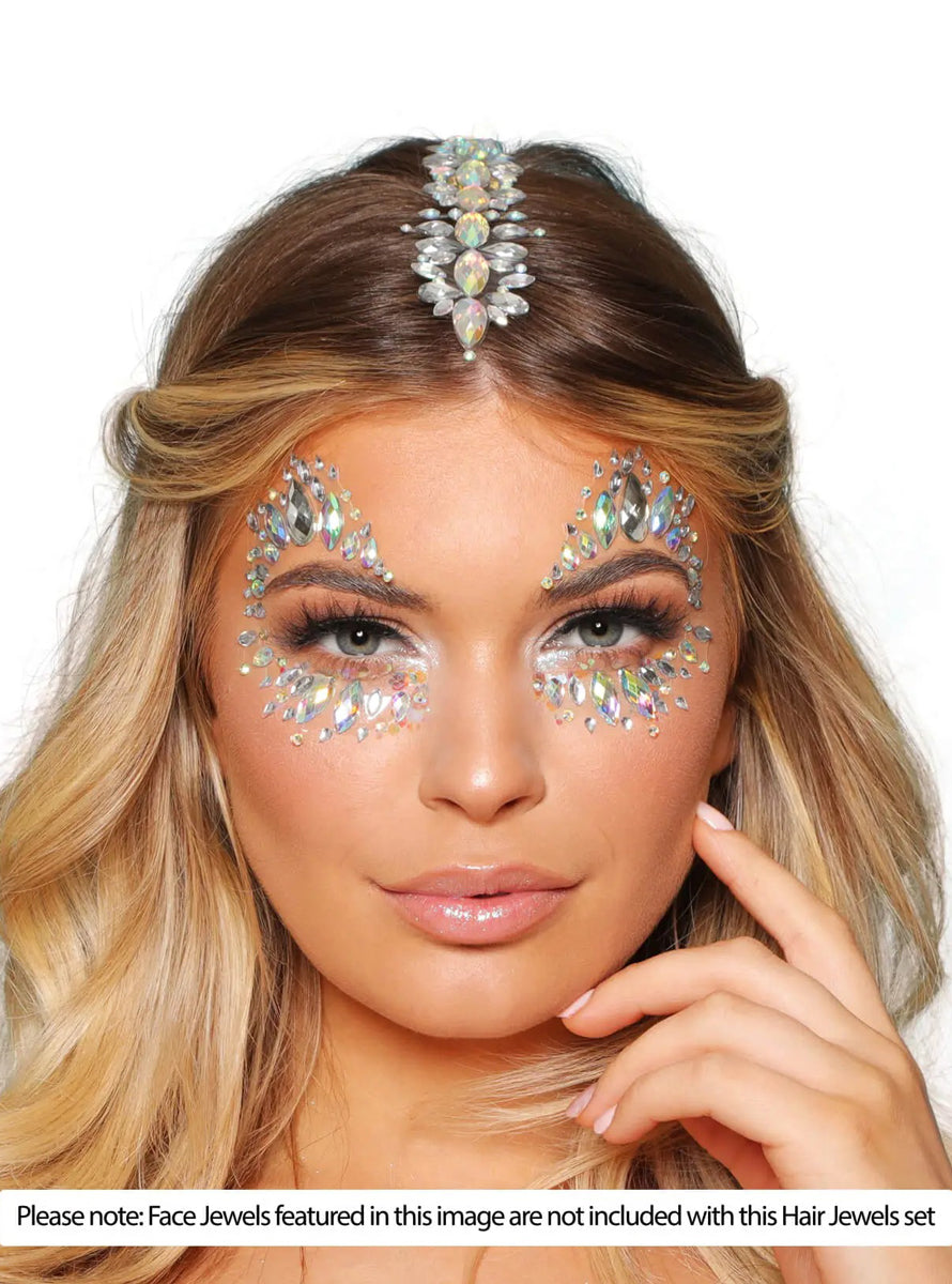 Crown Jewels Silver Hair Root Gems - Alternative Image