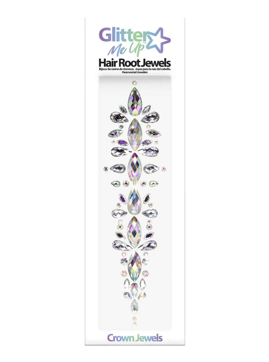 Crown Jewels Silver Hair Root Gems - Main Image
