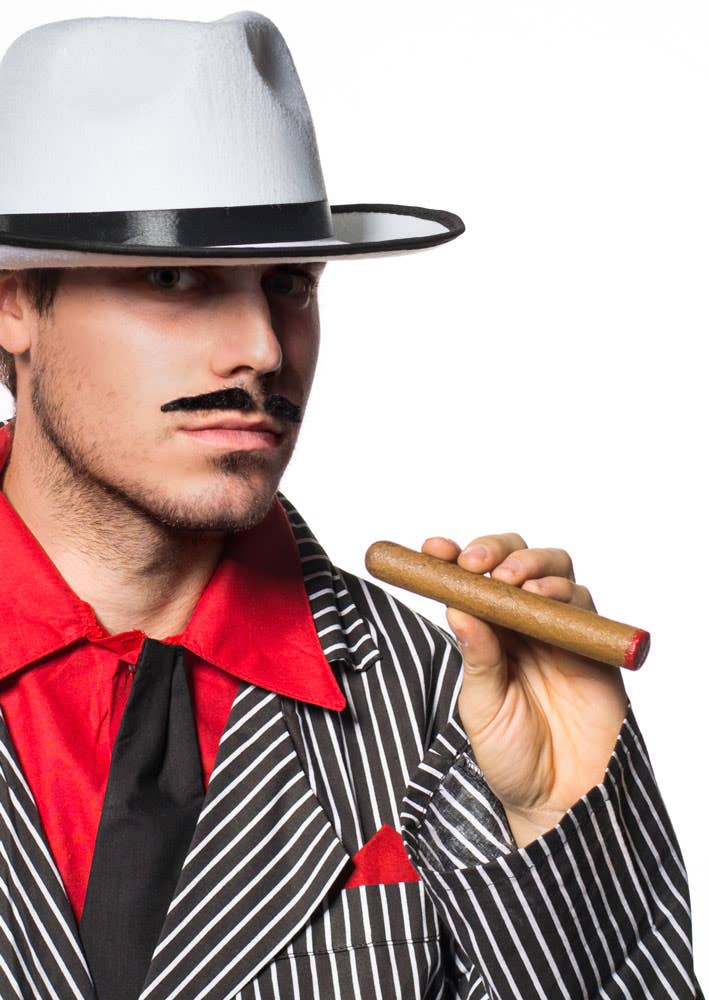 3 Pack of 14cm Novelty Costume Cigars with Red Tips - Alternative View