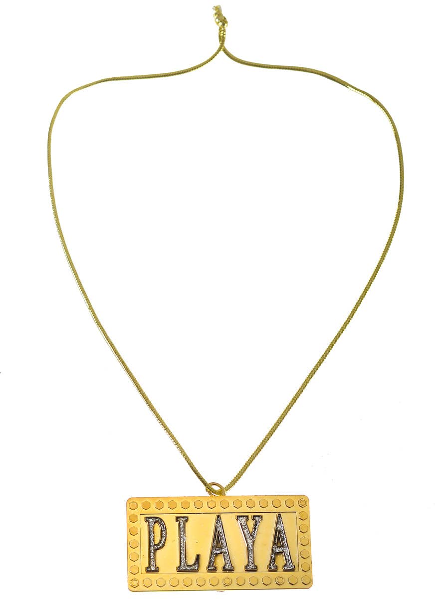Large Pimp Playa Pendant Costume Accessory Necklace