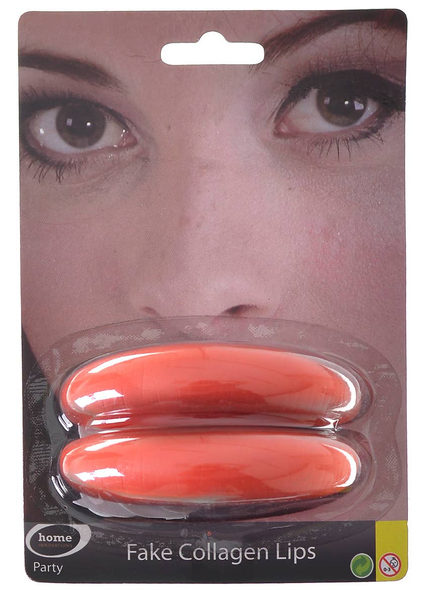 Funny Oversized Stick On Collagen Lips Novelty Accessory