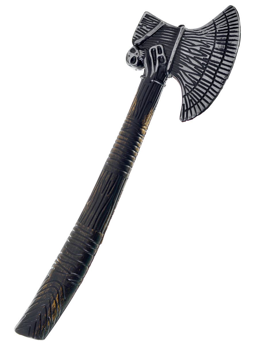 Battle Axe With Skull Detail Medieval Costume Accessory