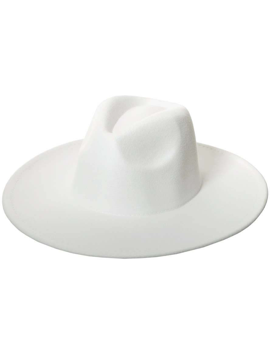 Image of Deluxe White Wild West Cowboy Hat - Alternate Image