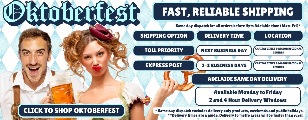 Click Here to Shop All Oktoberfest Costumes and Accessories Desktop Homepage Shipping Banner with Priority and Express Shipping