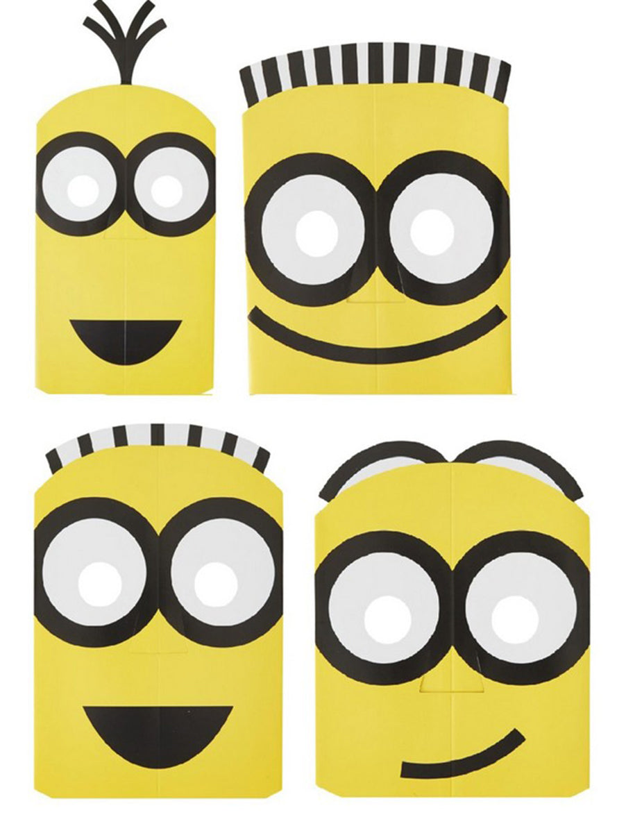Minion Party Masks 8 Pack - Main Image