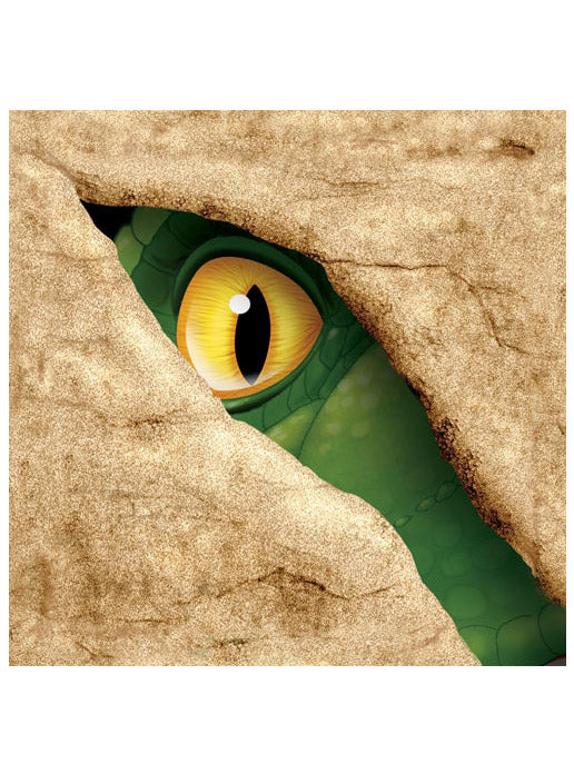Dino Blast 16 Pack Beverage Napkins - Main Image