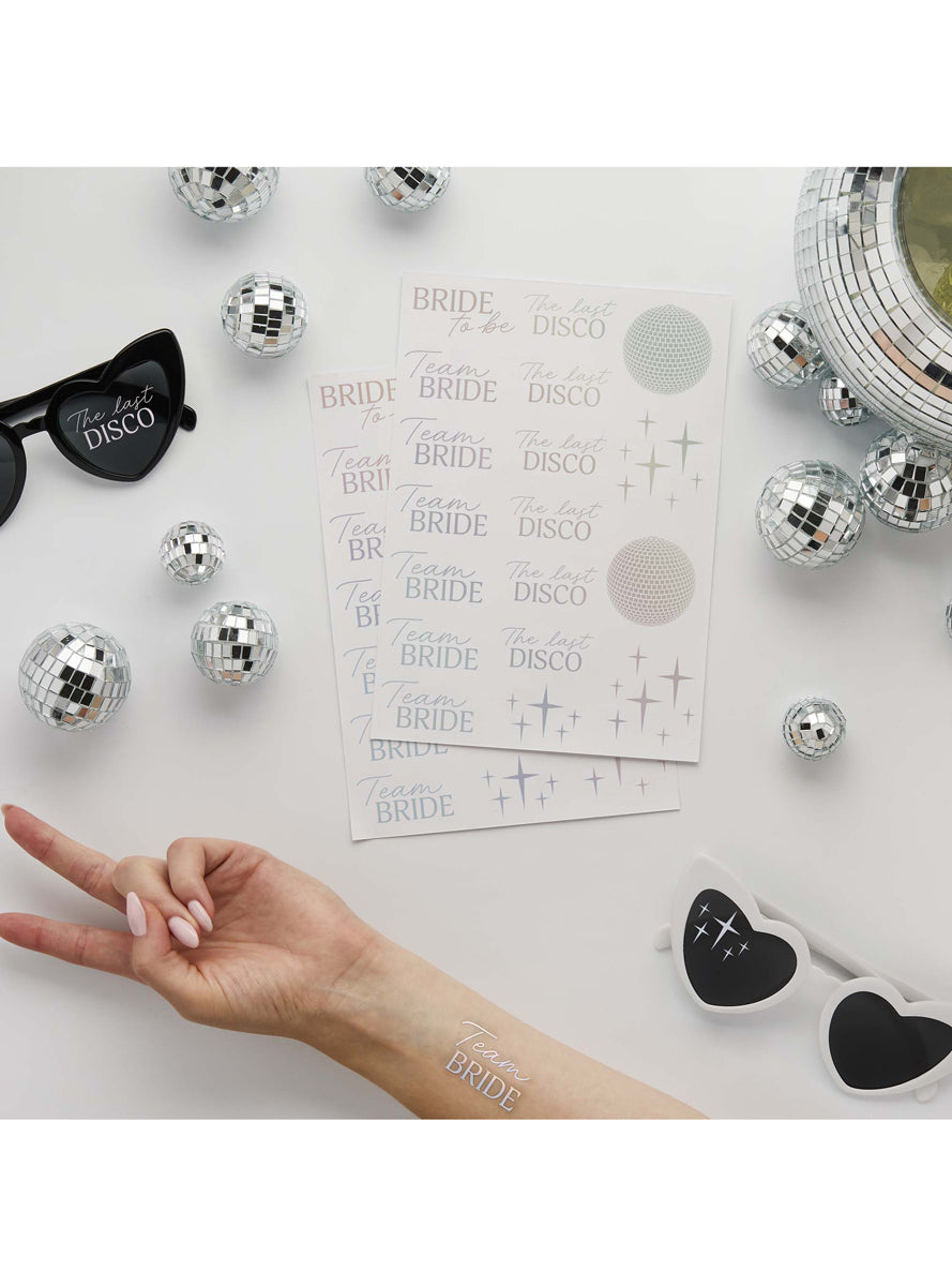 Disco Hen Night Team Bride Stickers - Lifestyle Image 2