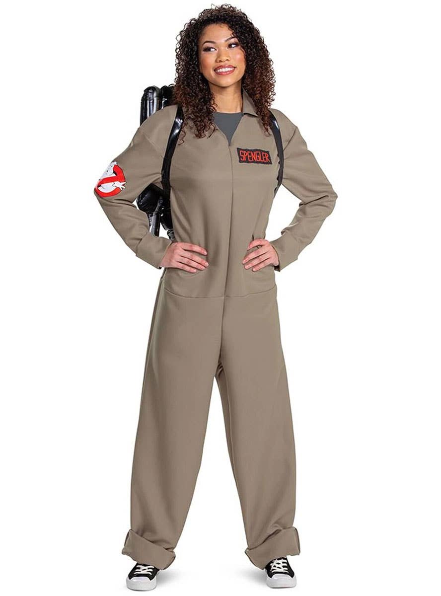 Adult's Ghostbusters Afterlife Costume Jumpsuit - Alt Front Image